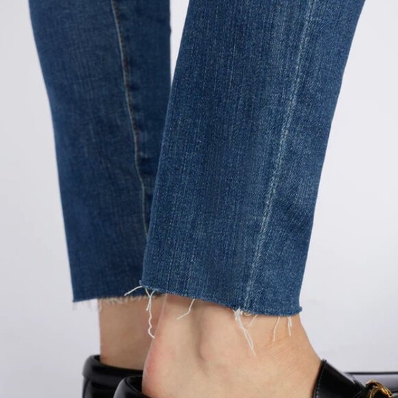 Frame Le High Skinny Raw Edge Jeans - Picture 10 of 11